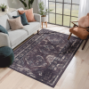 8x10 Area Rugs, Washable Rug, Low-Pile, Non-Slip, Non-Shedding, Foldable, Kid&Pet Friendly - Area Rugs for living room, bedroom, kitchen