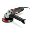 Hyper Tough 6 Amp Corded Angle Grinder with Handle, Adjustable Guard, 4-1/2 inch Grinding Wheel & Wrench, New Condition