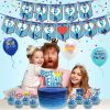 37pcs; Father's Day Theme Party Decoration; Balloons; Father's Day Flag Pulling Cake Card Balloon Set; Holiday Party Decoration; Latex Balloons Home D