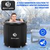 XL Large Ice Bath Tub for Athletes With Cover 106 Gallons Cold Plunge Tub for Recovery, Portable Ice Bath Plunge Pool Suitable for Family Gardens