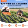 VEVOR 13FTx108FT Premium Heavy Duty Weed Barrier Landscape Fabric, 5OZ Woven Geotextile Fabric Under Gravel