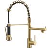 New Standard Single Handle kitchen faucet with pull-down kitchen faucet in Brushed Nickel