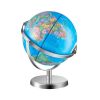 Earth Globe with Stable Heavy Metal Base for Home Decor