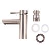 Kitchen Faucet for Sinks with Pull Down Sprayer Stainless Steel Kitchen Faucets